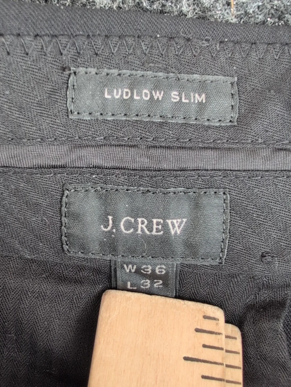 J Crew Ludlow Pants Mens 36x32 Black Slim Tollegno 1900 Wool Pleated Stretch